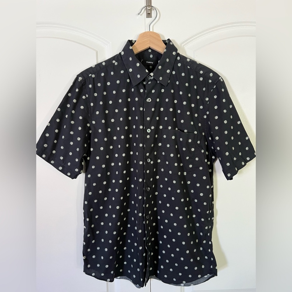 Theory Short Sleeve Printed Shirt